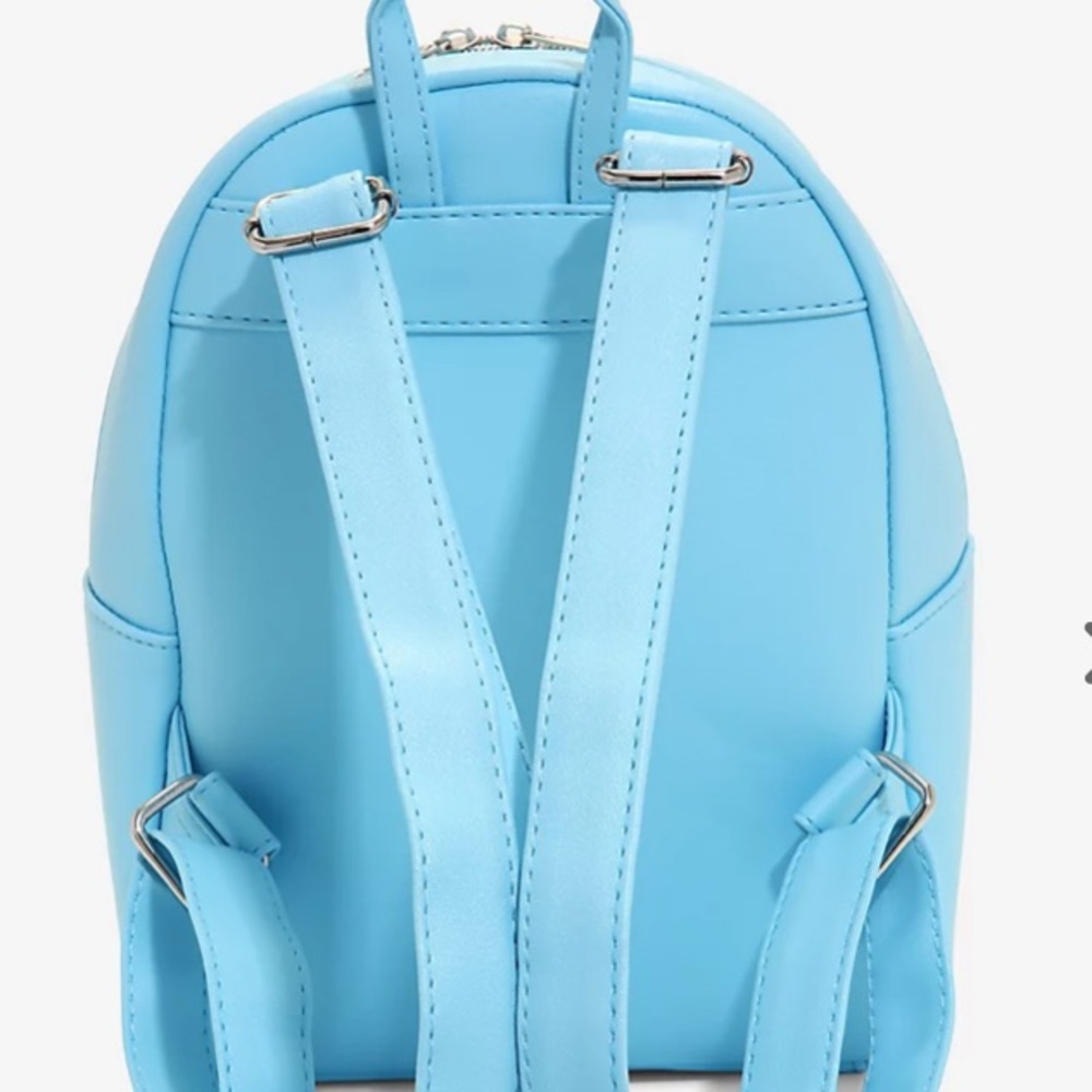ALICE IN WONDERLAND DISNEY LOUNGEFLY WATERCOLOR MINI BACKPACK - Picture 4 of 5